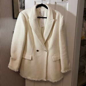 NWT Plus Size tweed oversized blazer